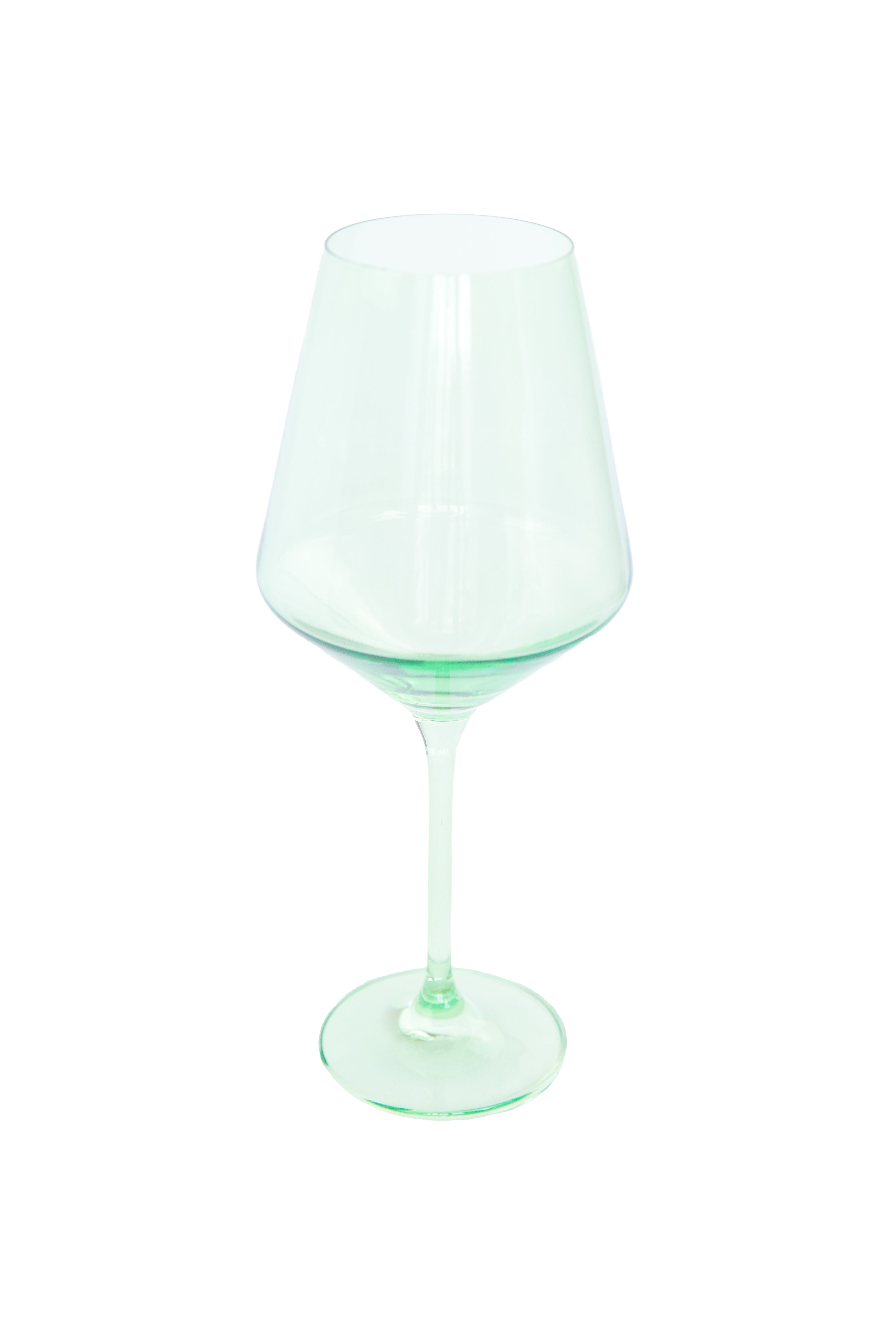 Estelle Colored Wine Stemware - Set of 6 {Mint Green}