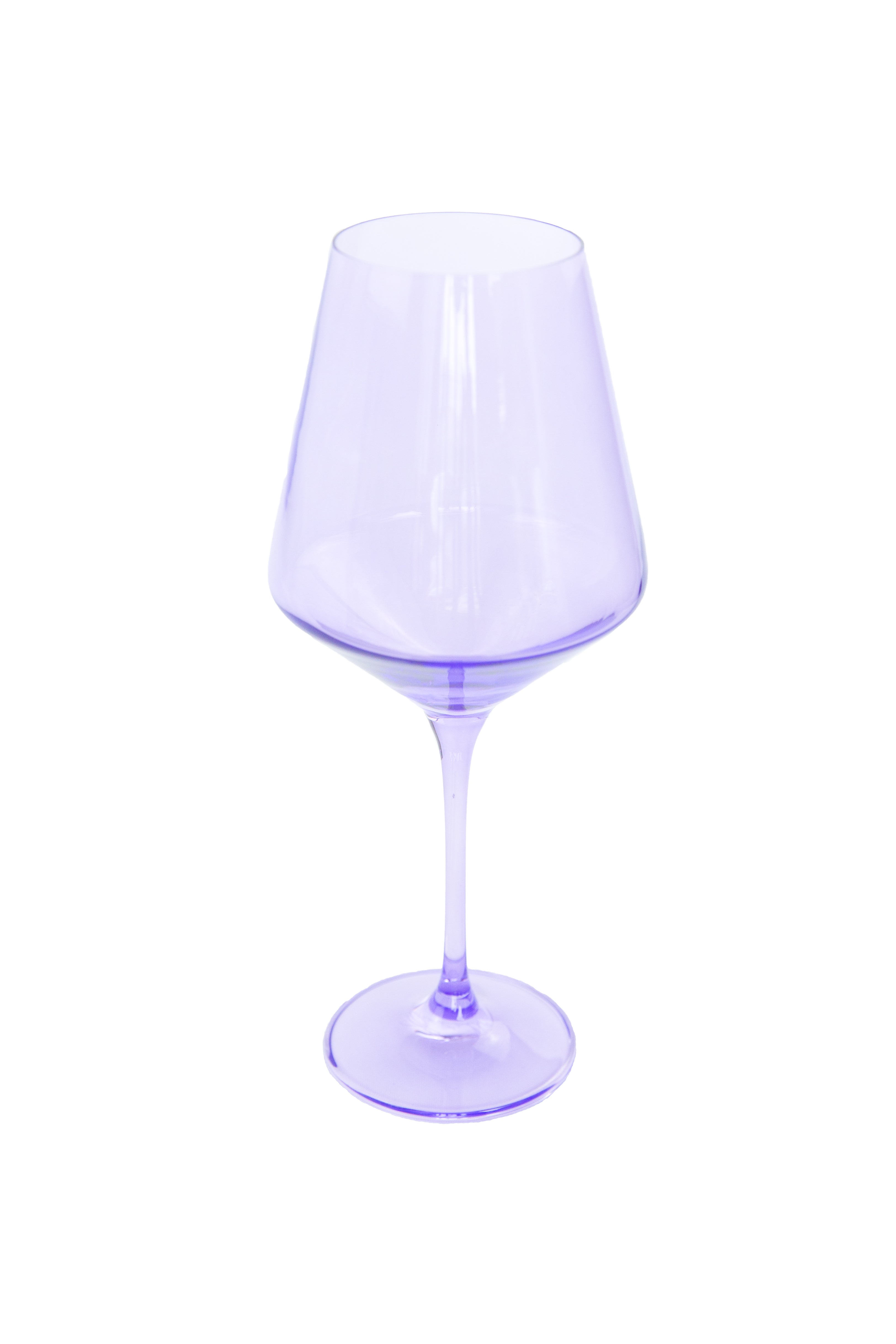 Estelle Colored Wine Stemware - Set of 2 {Lavender}