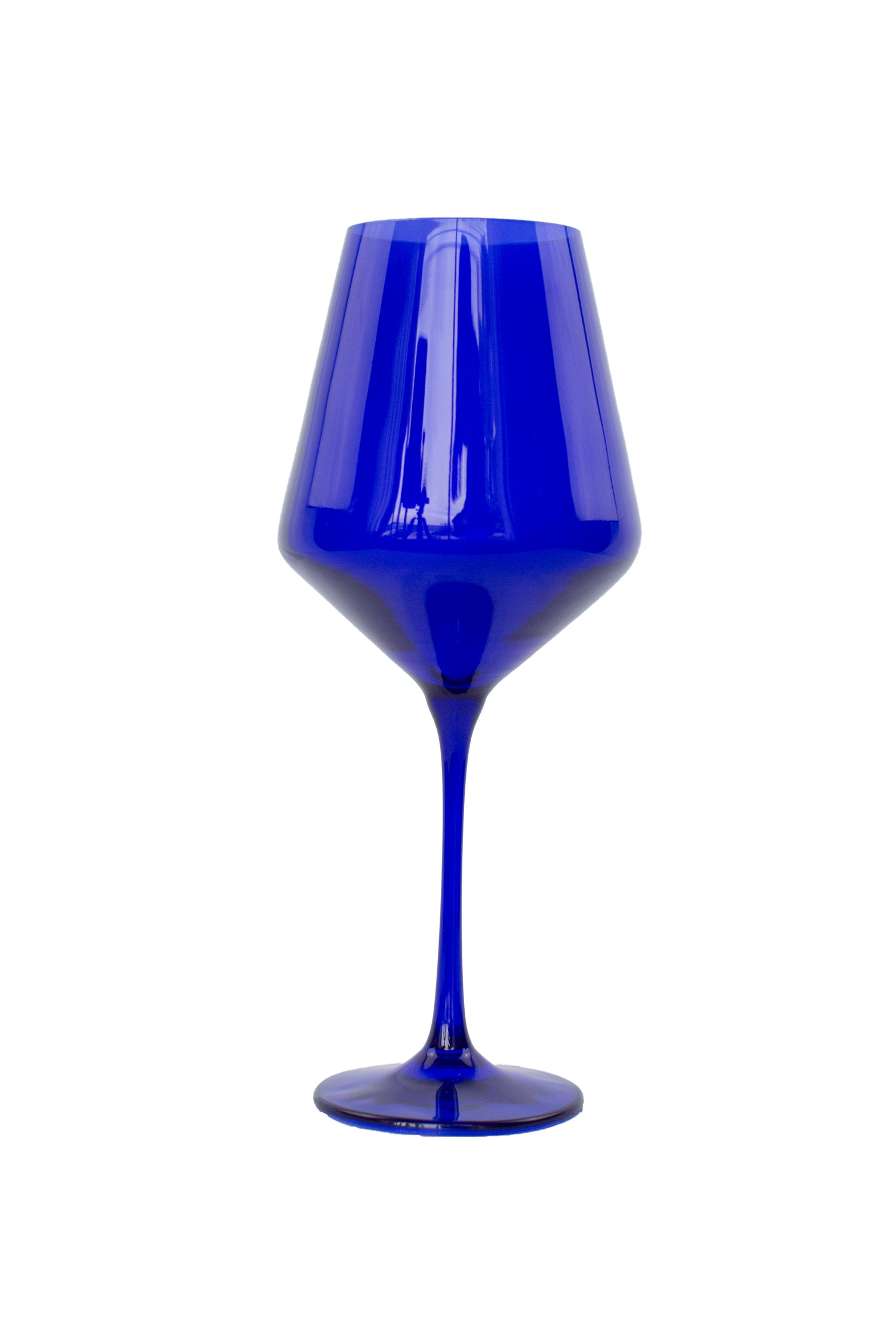 Estelle Colored Wine Stemware - Set of 2 {Royal Blue}