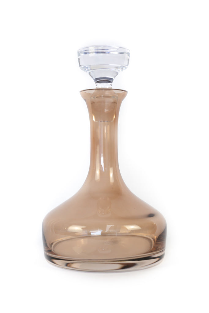 Estelle Colored Decanter- Vogue {Mocha Mousse (Our Amber Smoke)}